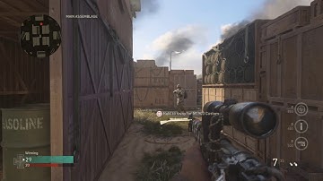 360 quick scope call of duty world war 2