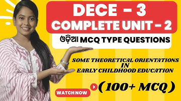 DECE 3 // COMPLETE DECE UNIT 2