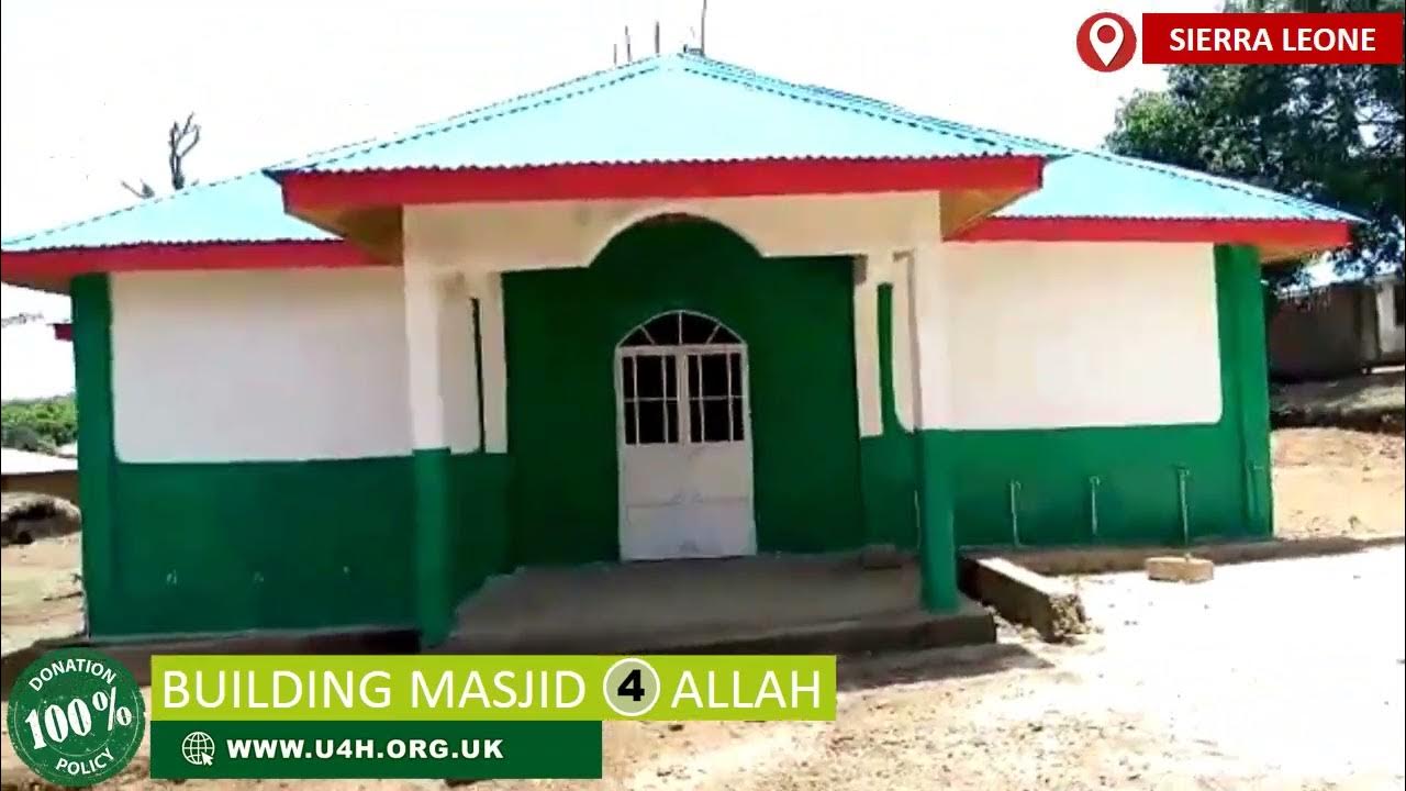 Build a Masjid Build a House in Jannah 100 Donation Policy YouTube