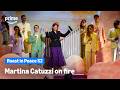 Martina Catuzzi on fire | Roast In Peace S2