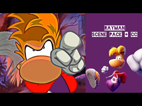 Rayman Scene Pack + CC | clips for edits | free for use