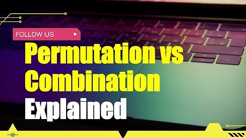 Permutation vs Combination Explained and Illustrated #shorts