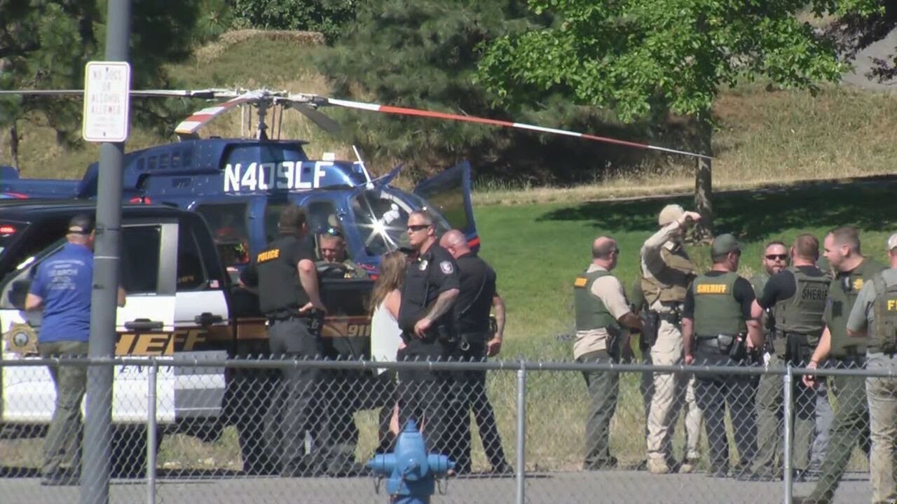 PRESS CONFERENCE: Firefighters ambushed by gunman while responding to brush fire in Idaho