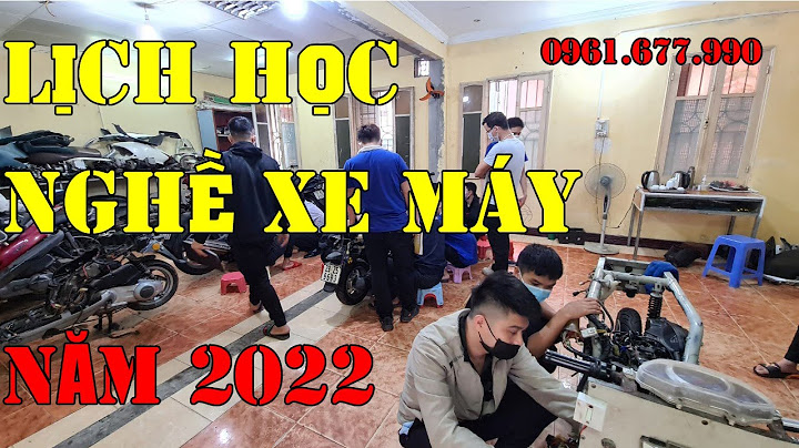 Học sửa xe máy ở hà nội