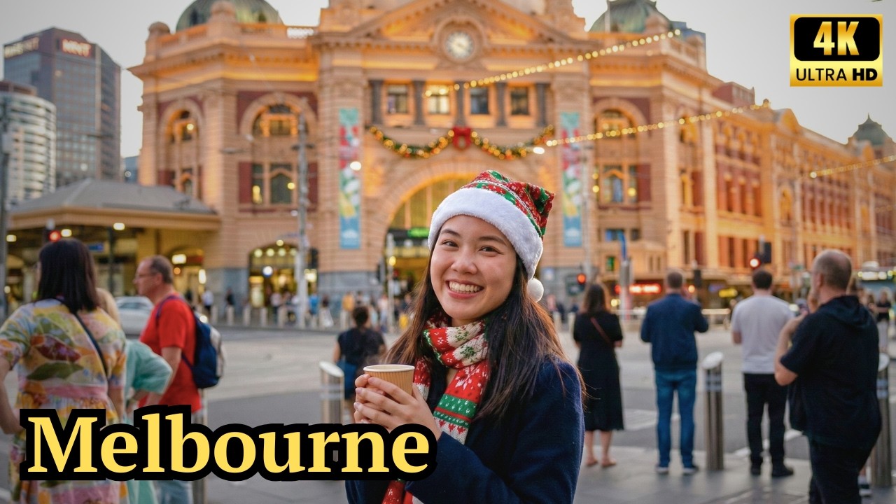 Melbourne Is Stunning During Festive Season 4K