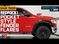 2019-2020 RAM 1500 RedRock 4x4 Pocket Style Fender Flares Review & Install