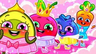 Four Little Princesses Song 👑👠 Baby Wants To Be A Princess ✨ || VocaVoca Karaoke🥑