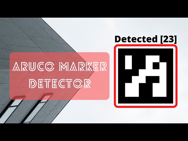 Aruco marker-based OpenCV distance measurement - YouTube