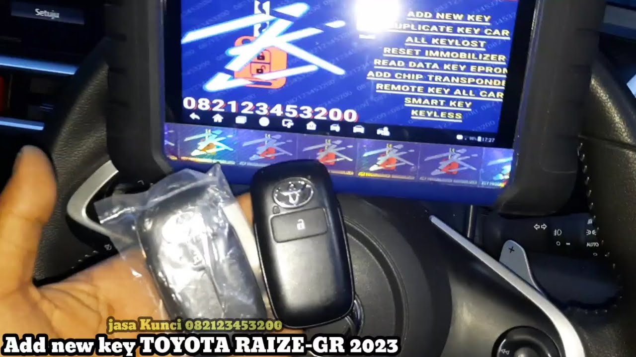 Duplikat Smart Key TOYOTA RAIZE 2023 Tipe GR Jasa Kunci HILANG TOTAL duplikat-smart-key-toyota-raize-2023-tipe-gr-jasa-kunci-hilang-total