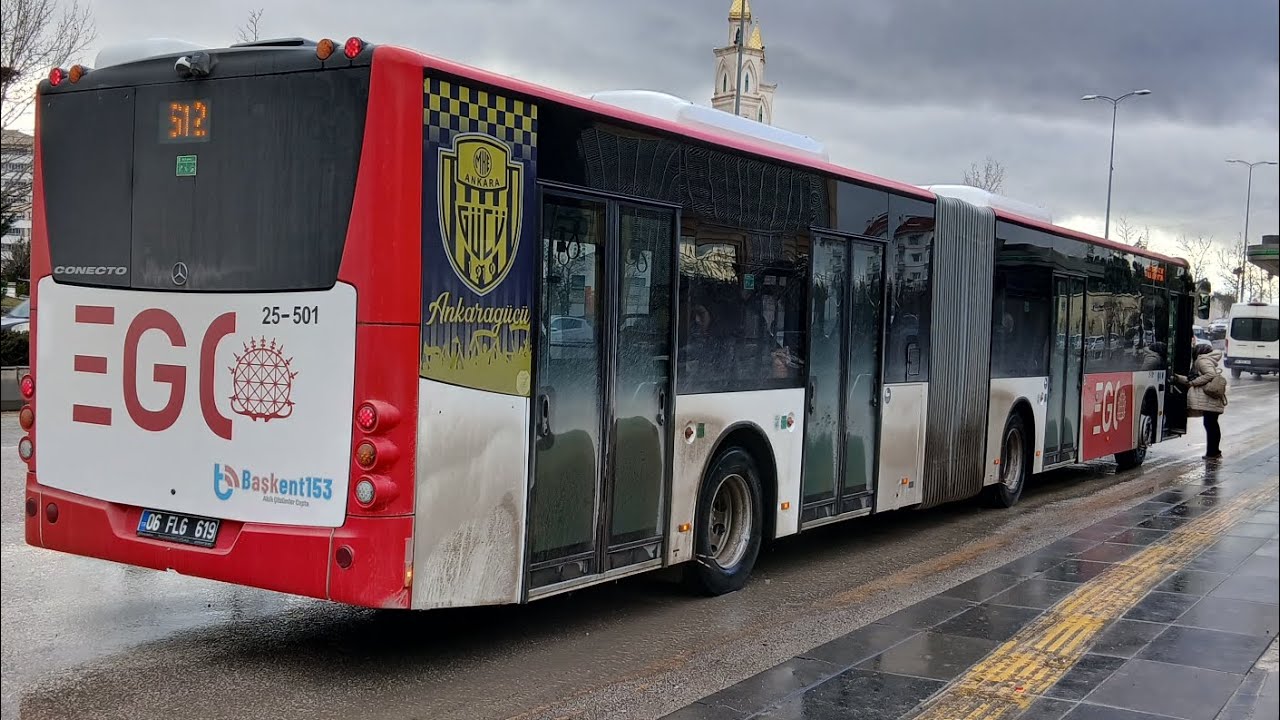 Mercedes conecto om470la motor sesi ve trim ses eşliğinde yolculuk 