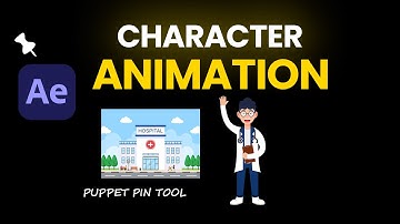 Character Animation Tutorial in After Effect | Puppet Pin Tool