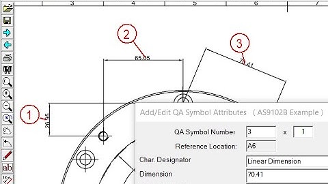 Create FAI report from text selectable type PDF by QA CAD 2019