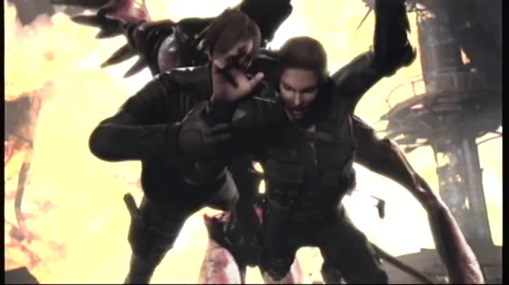Resident Evil Degeneration Clip - Leon Kisses Angela