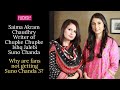 Chupke Chupke, Ishq Jalebi writer| Saima Akram| why not suno chanda 3? Who is Fazi based on?