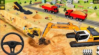 city road construction simulator jcb game - city construction heavy excavator simulator 3d -  screenshot 5