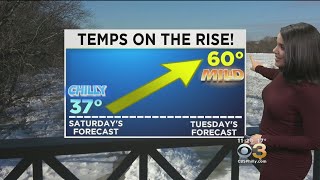 Friday Evening Forecast: Big Warm Up Coming