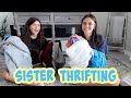 THRIFT WITH ME! THRIFT HAUL 2021! EMMA AND ELLIE