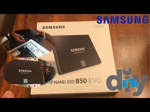 Samsung 850 EVO 500GB Internal SSD Hard Drive Review & Installation