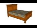 Queen size bed frame Queen size bed frame