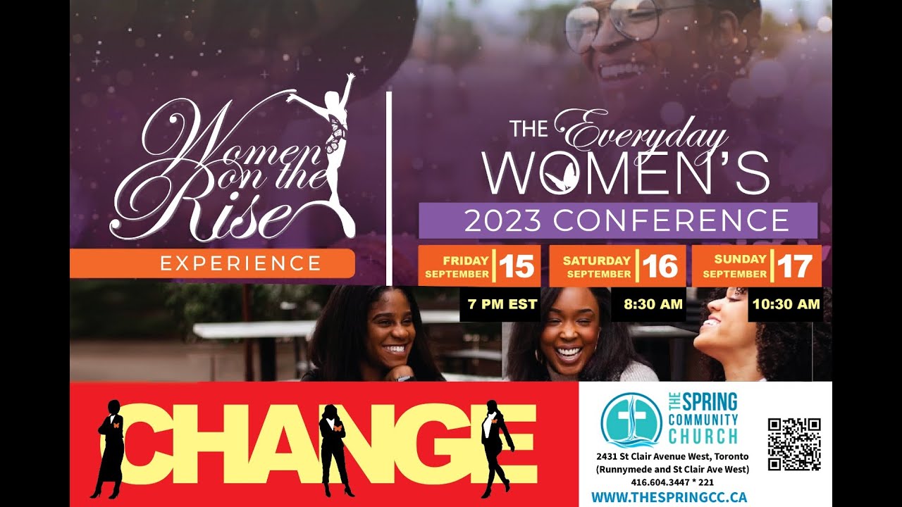 Women On The Rise Conference | LIVE | Friday, September 15, 2023 - YouTube