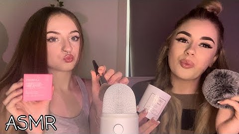 MY FRIEND TRIES ASMR FOR THE FIRST TIME!! 💗
