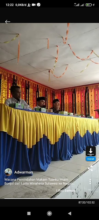 rapat wacana terkait akan dipindahkannya makam tuanku imam oleh pemda pasaman kenagari dibonjol