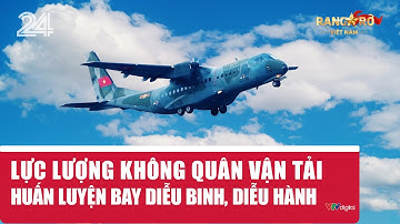 Lực lượng không quân vận tải huấn luyện bay diễu binh, diễu hành | VTV24