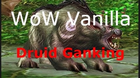 Druid Ganking WoW vanilla Nostalrius Elysium