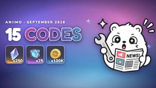 Aniimo Codes (September 2026): All 15 Active Codes + How to Redeem