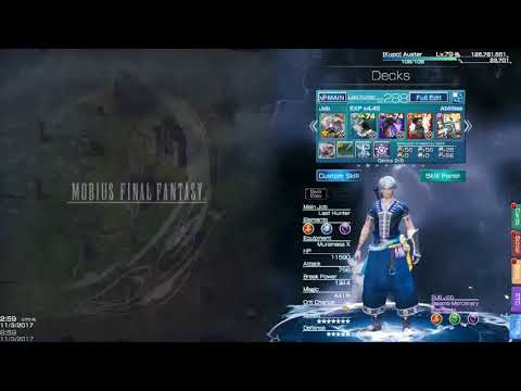 [Mobius FF] Lightning skin showcase