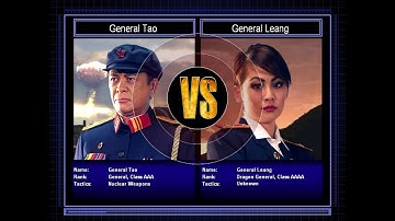 Nuke General VS Dragon General [C&C Zero Hour Challenge] [Hard]