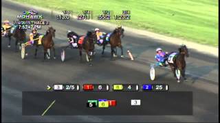 Mohawk, Sbred, July 4, 2015 Race 2
