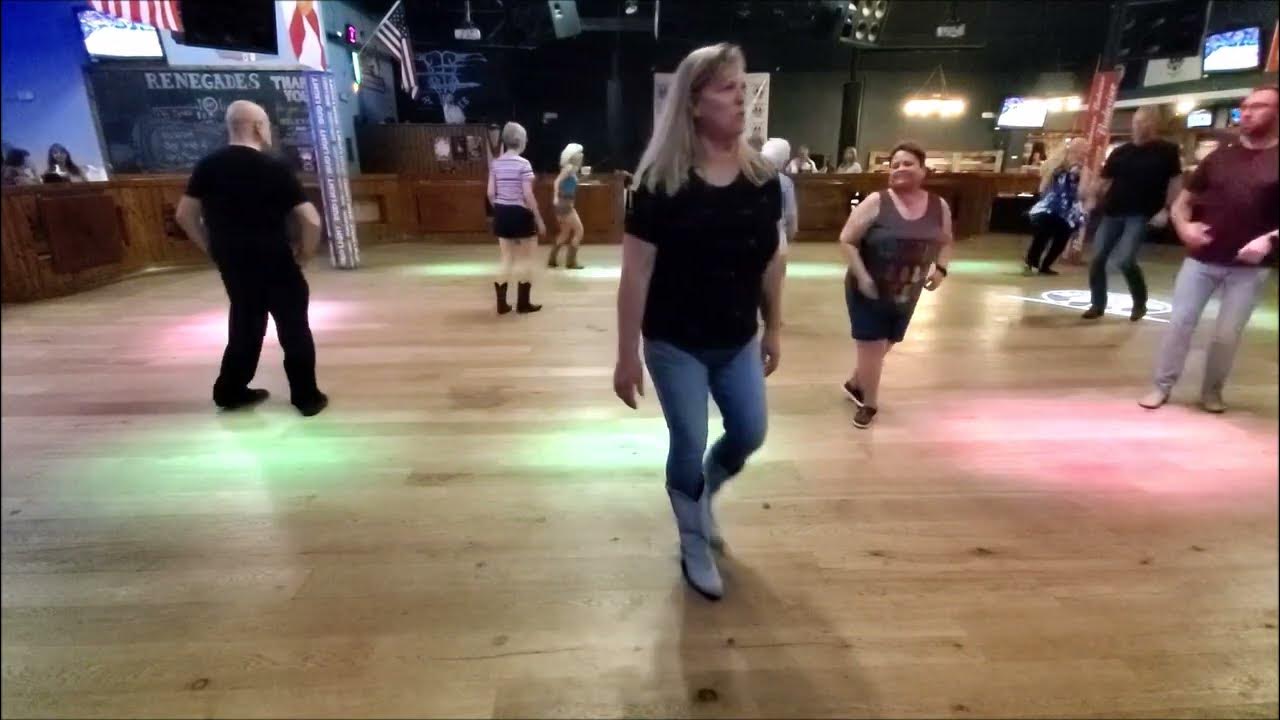 Dancing Blood, Sweat & Beer Line Dance By Dan Albro At Renegades On 5