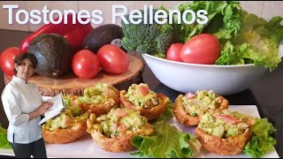 Tostones Rellenos Aperitivo Espectacular