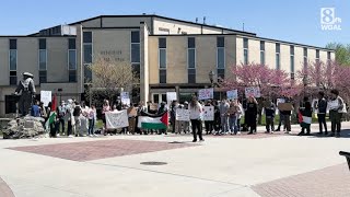 Pro-Palestinian demonstration held at Millersville University