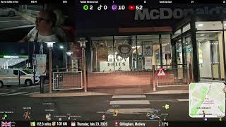 🔴 LIVE 🍔 WEDNESDAY On The Grind! 🍟 Uber Eats Deliveries around Medway, Kent