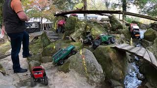 Back to the BoneYard RC Crawling Course in Demorest Ga. We take a trunk full of rigs to test.