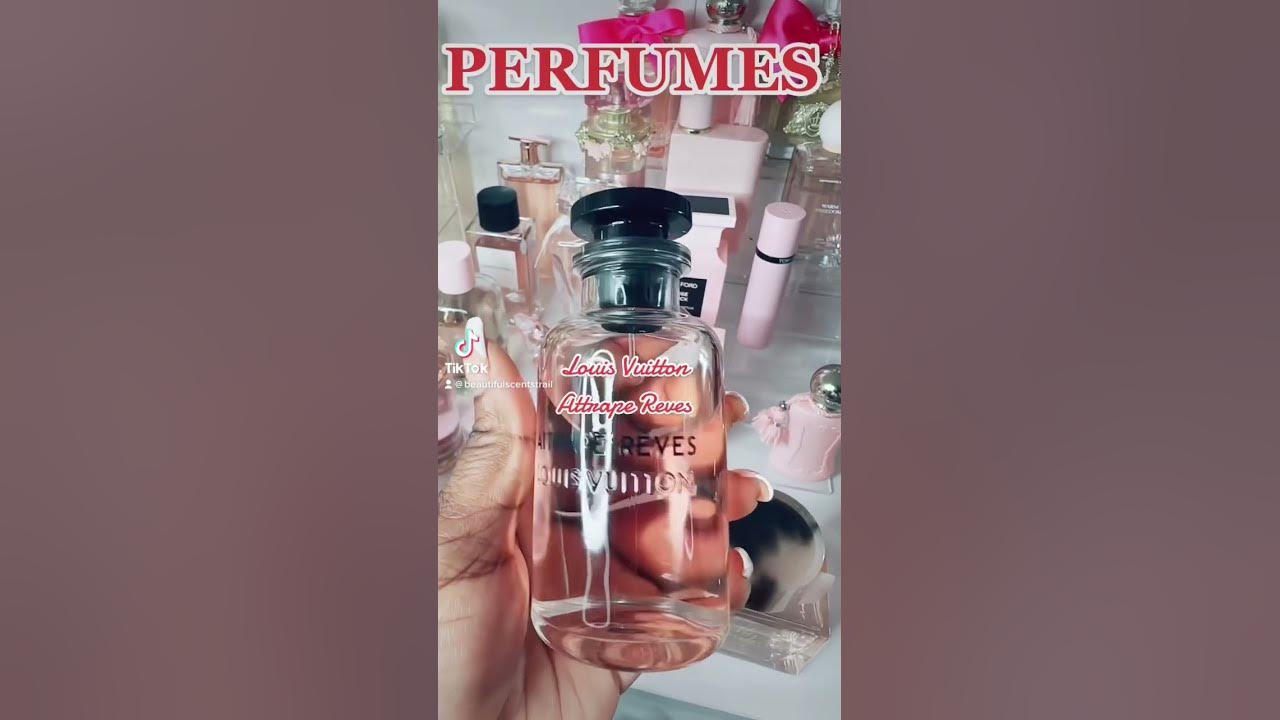 LOUIS VUITTON ATTRAPE REVES PERFUME unboxing & review