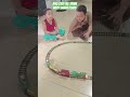 Ang Cute Ng Train Ni Mackie May Kasamang Santa Claus 😅👌 #share #traintoys #sharechrismasdecoration