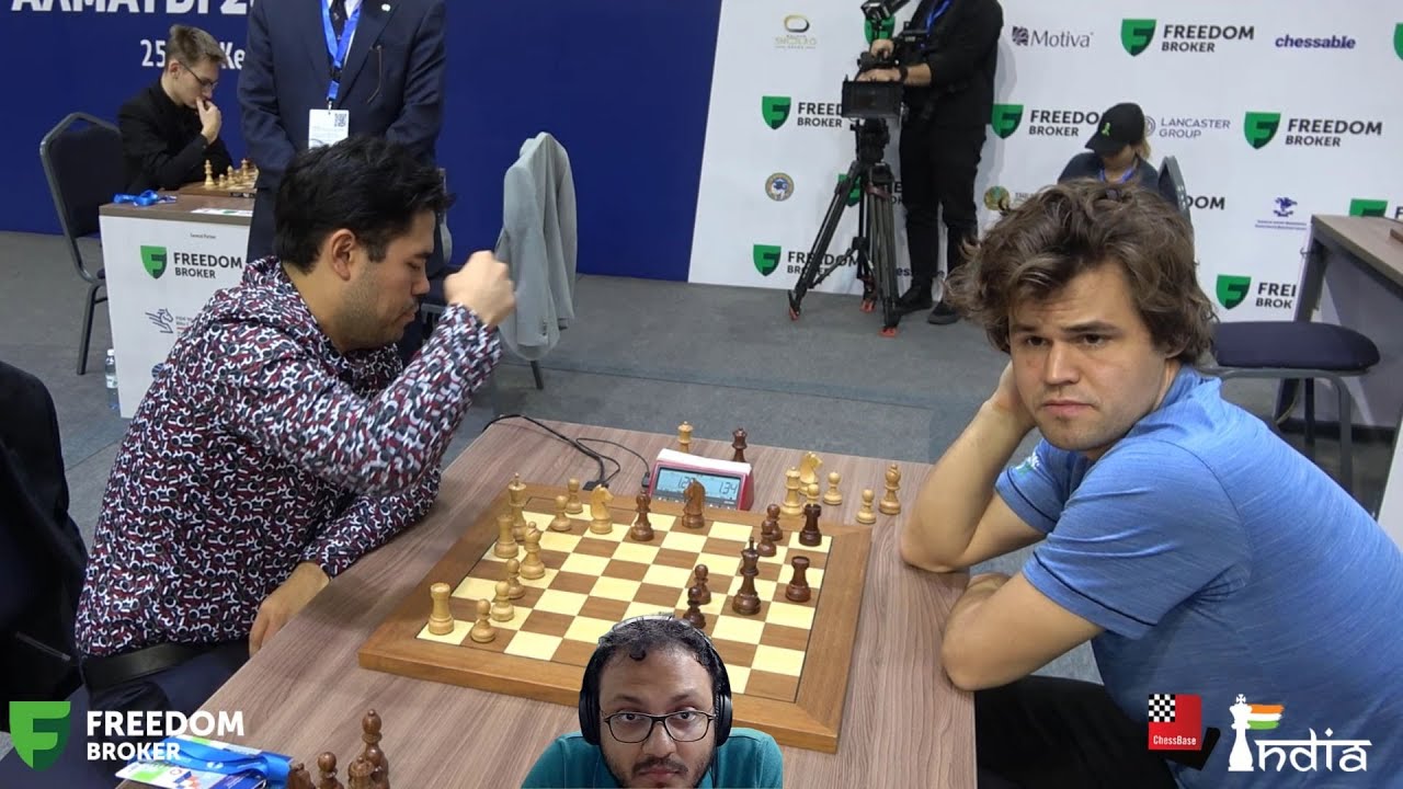 Magnus Carlsen beats Hikaru Nakamura in battle of chess' big guns