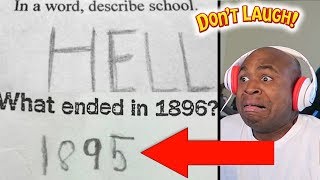 Funniest Test Answers By Real Kids Top 60 School Fails 2018