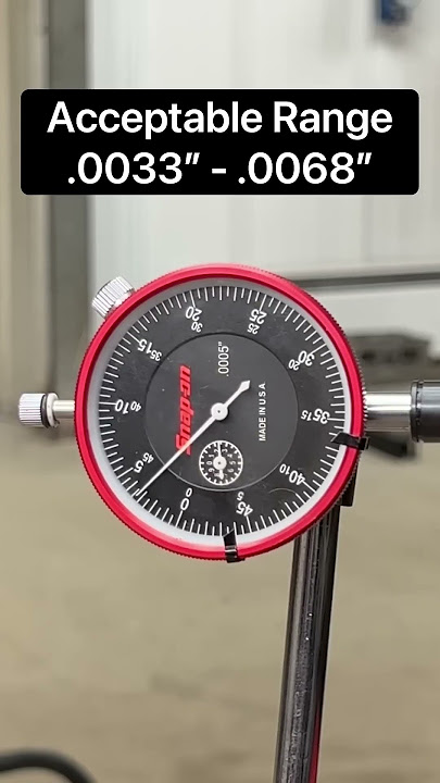 BMW E34 Crank Axle Limit Check