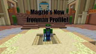 Setting Up Mithril & Hardstone Minions:  Magzie's New Ironman Profile:  Hypixel Skyblock!  EP:24