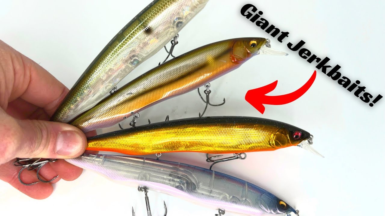 Giant Jerkbaits Can Be Ridiculously Good! Here Is When To Use Them