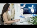 Get a brighter smile with mysmile pro teeth whitening kit with led light