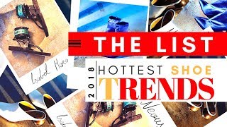 Designer Shoes For Spring/Summer 2018 | 15 Hottest Shoes Trends That Made THE LIST