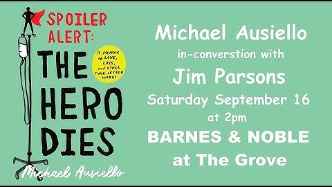 Michael Ausiello interviewed by Jim Parsons - Barnes & Noble (September 16, 2017)