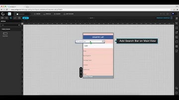 How to configure Search Bar with Table View