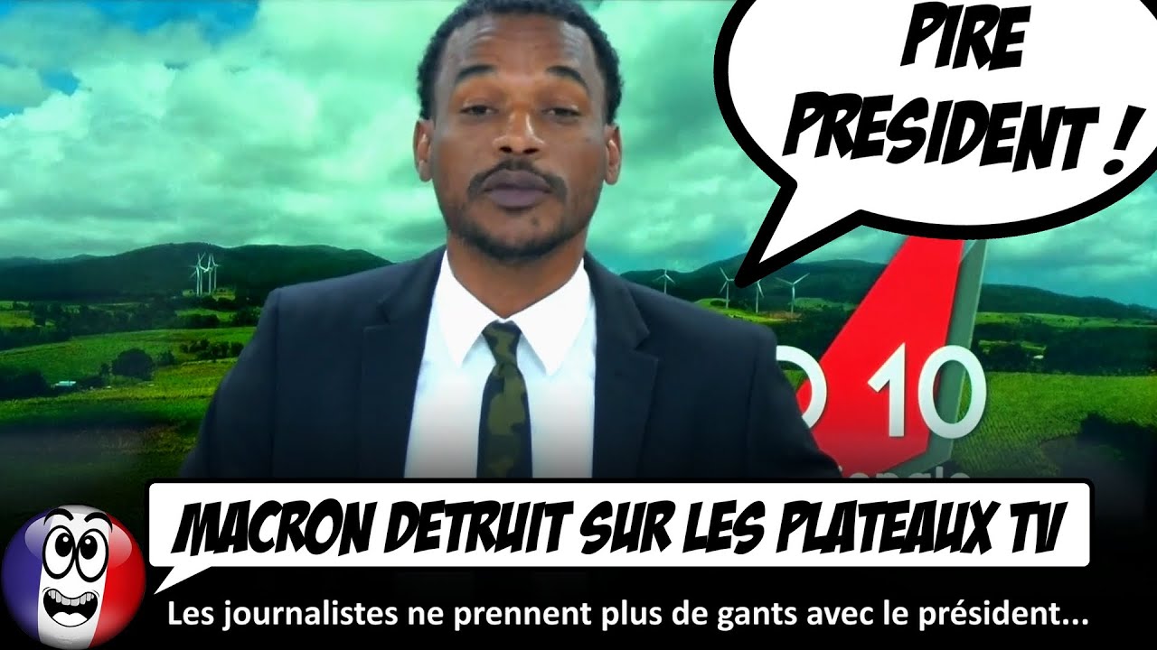 ⁣Macron se fait DÉTRUIRE par un journaliste en Guadeloupe (et aussi par d'autres !)