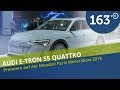 Audi e-tron 55 quattro Europa-Premiere auf der Mondial Paris Motorshow 2018